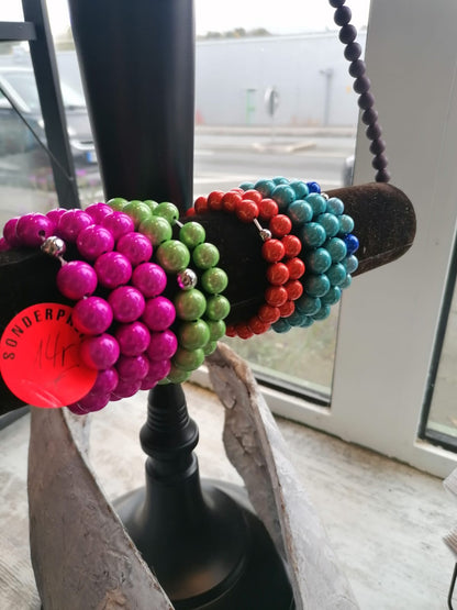 Armband , Perlen - Armbänder, versch. Farben