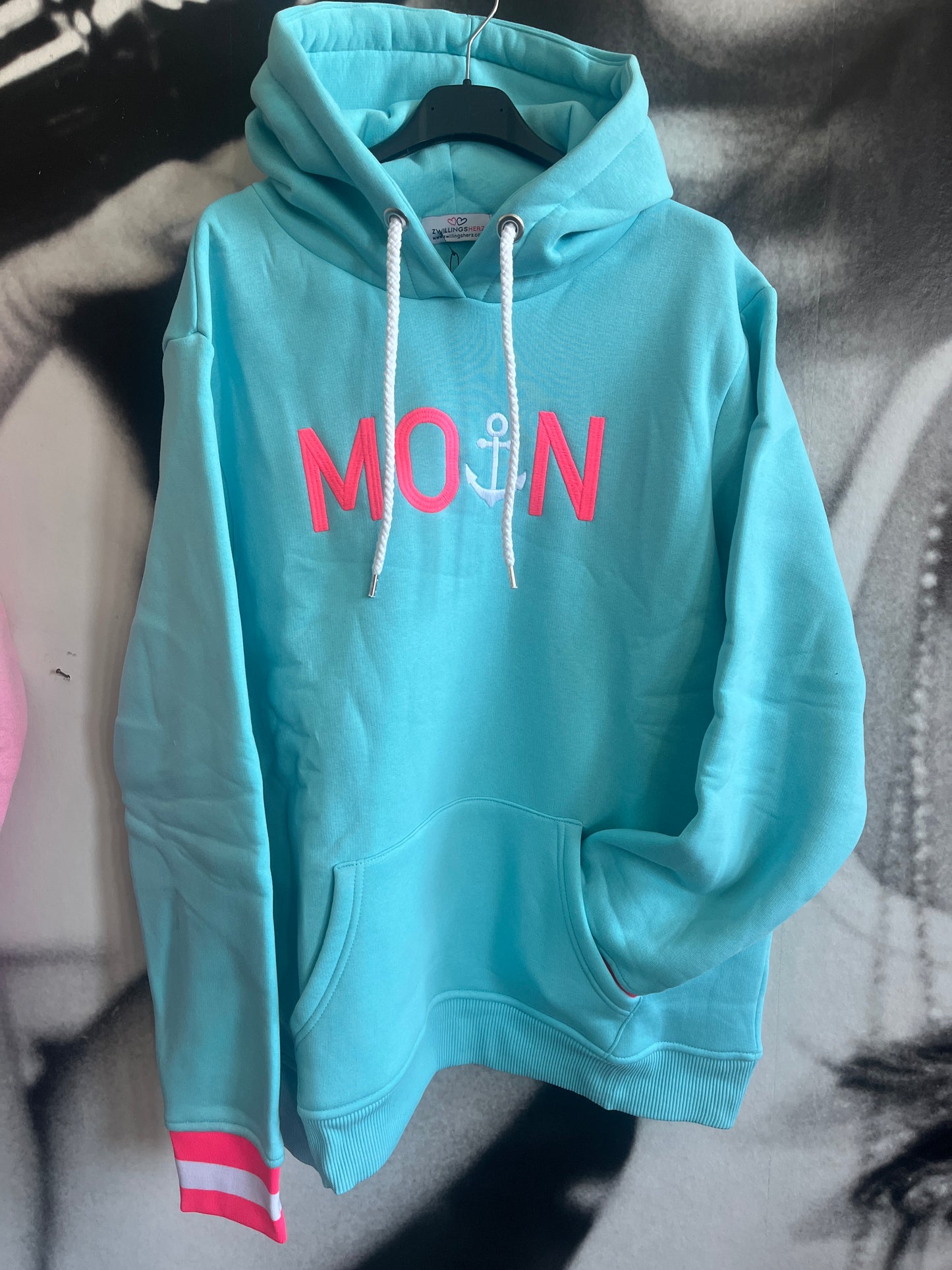 Hoodie, Kapuzenshirt ,Moin