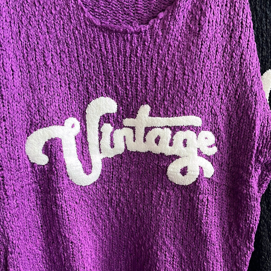 Strickpulli Vintage