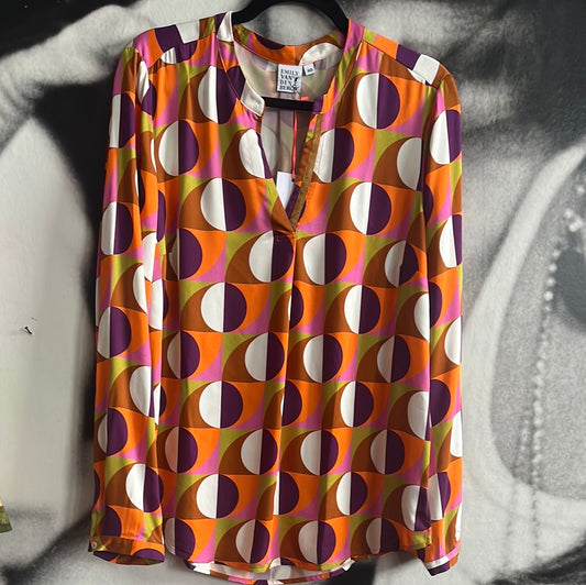 Bluse, Multicolor,Emily van den Bergh