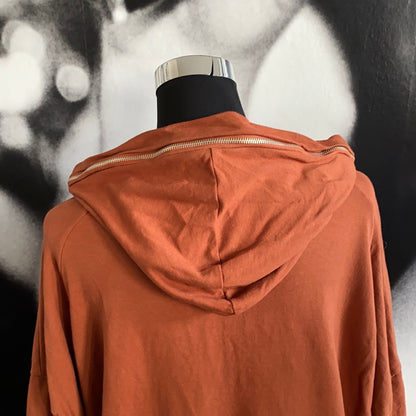 Shirt, Longshirt mit Kapuze,