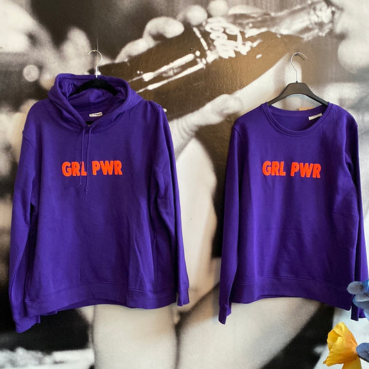 Shirt o. Hoodie „ GRL PWR „ Girl Power